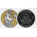 St. Francis Pocket Token w/Sparkling Enamel